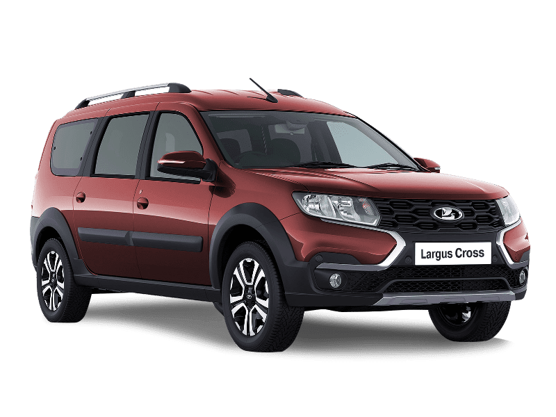 Купить Lada Largus Cross в Самаре - Красный «Красный сплав»‎ (136) - металлик