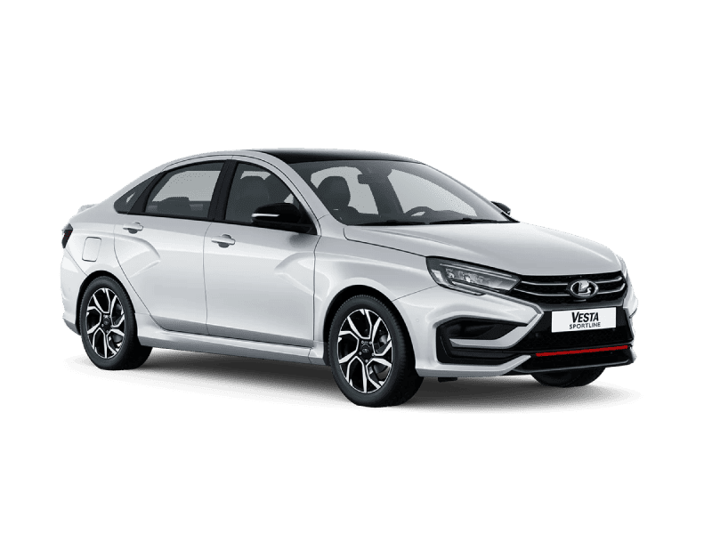 Купить Lada Vesta Sportline в Самаре - БЕЛЫЙ "ЛЕДНИКОВЫЙ" (221)