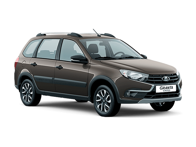 Купить Lada Granta Cross в Самаре - Серебристо-темно-серый «Борнео» (633) - металлик